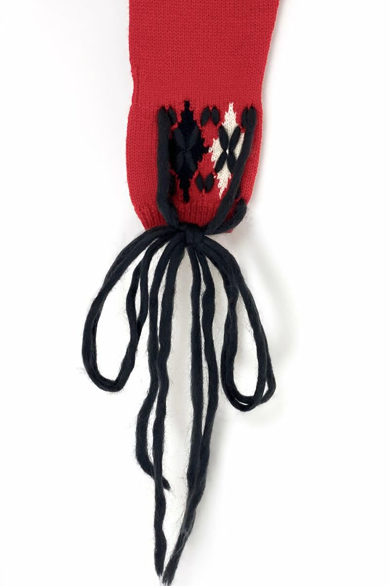 YOHEI OHNO(ヨーヘイオオノ)YOHEI OHNO(ヨーヘイオオノ)  with argyle hands sweater アーガイルハンドセーター OH-21A-KN1 -7