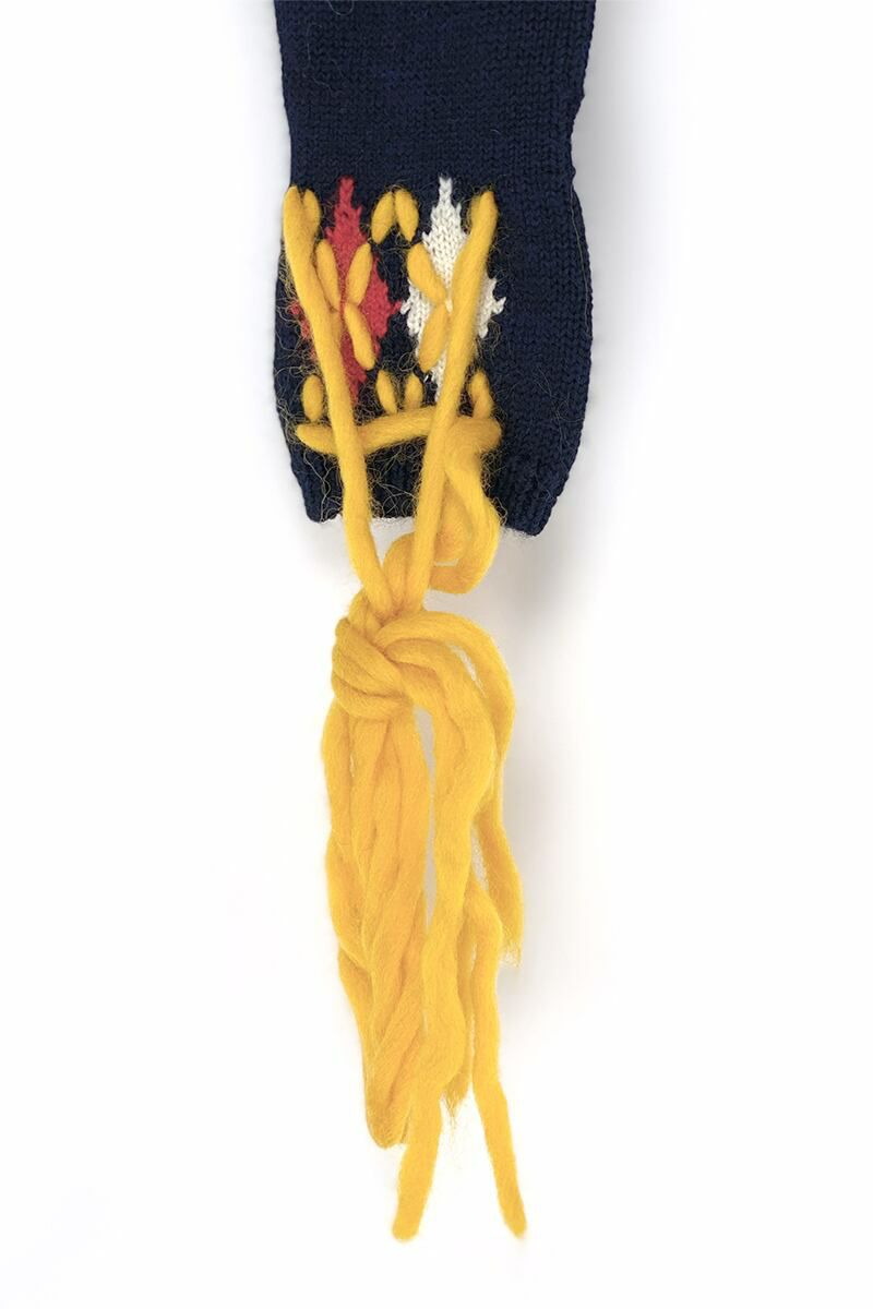 YOHEI OHNO(ヨーヘイオオノ)YOHEI OHNO(ヨーヘイオオノ)  with argyle hands sweater アーガイルハンドセーター OH-21A-KN1 -9