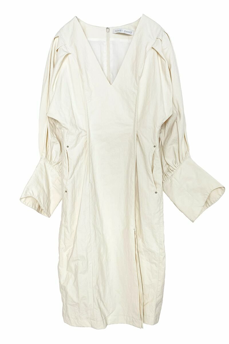 YOHEI OHNO(ヨーヘイオオノ)YOHEI OHNO(ヨーヘイオオノ) V neck Dress Vネックドレス OH-20A-DR4