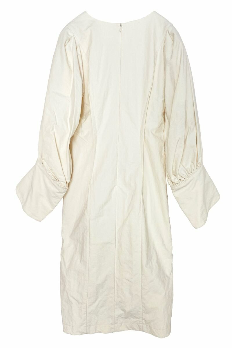 YOHEI OHNO(ヨーヘイオオノ)YOHEI OHNO(ヨーヘイオオノ) V neck Dress Vネックドレス OH-20A-DR4 -1