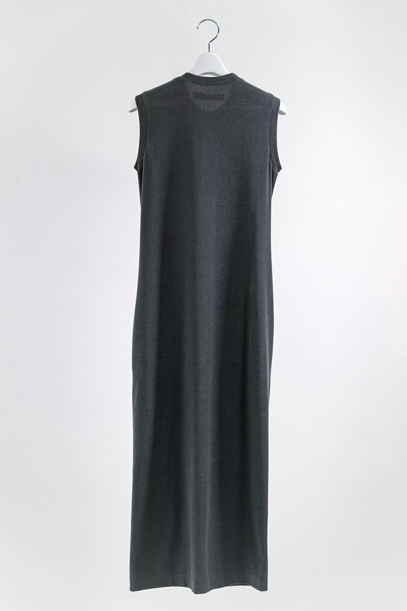 YOHEI OHNO(ヨーヘイオオノ)YOHEI OHNO(ヨーヘイオオノ) front shirring pile dress フロントシャーリングパイルドレス OH-21S-DR6 -1