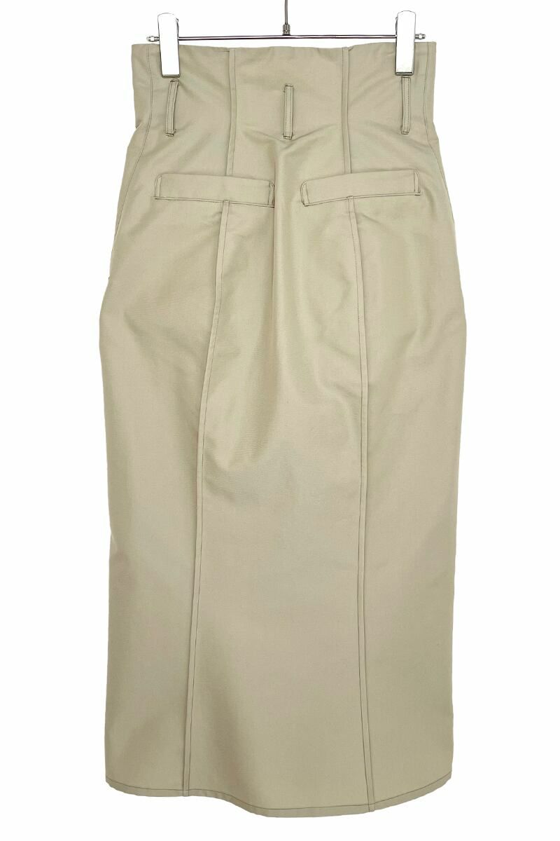 YOHEI OHNO(ヨーヘイオオノ)YOHEI OHNO(ヨーヘイオオノ) our basic skirt アワーベーシックスカート OH-22S-SK1-A -2