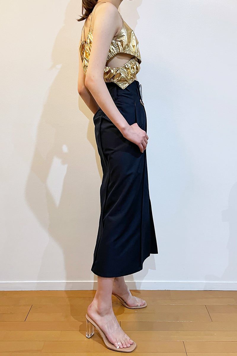 YOHEI OHNO(ヨーヘイオオノ)YOHEI OHNO(ヨーヘイオオノ) our basic skirt アワーベーシックスカート OH-22S-SK1-A -10