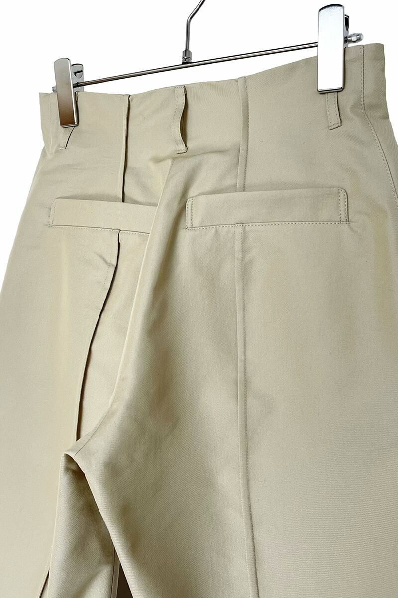 YOHEI OHNO(ヨーヘイオオノ)YOHEI OHNO(ヨーヘイオオノ) our basic trousers アワーベーシックトラウザース OH-22S-PT1-B -3