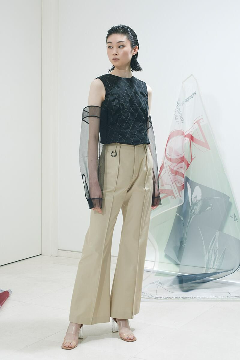 YOHEI OHNO(ヨーヘイオオノ)YOHEI OHNO(ヨーヘイオオノ) our basic trousers アワーベーシックトラウザース OH-22S-PT1-B -10