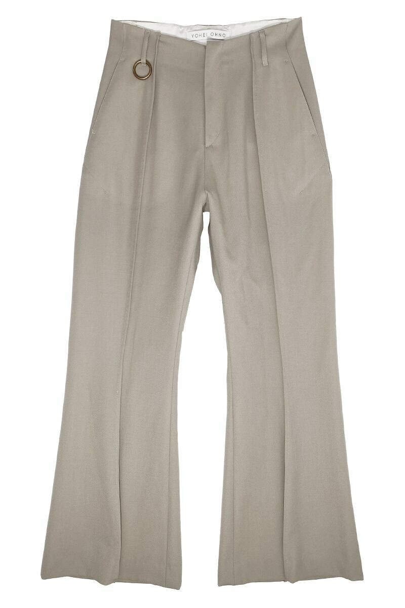 YOHEI OHNO(ヨーヘイオオノ)YOHEI OHNO(ヨーヘイオオノ) wool basic trousers ウールベーシックトラウザース OH-20A-PT2
