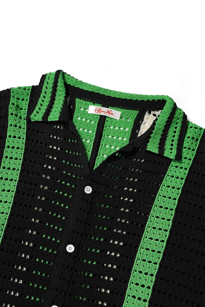 SYUMAN.(シュウマン)crochet short sleeve クロッシェショートスリーブ YO24SS-08 -2