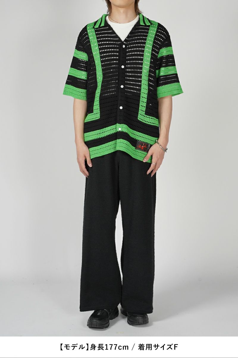 SYUMAN.(シュウマン)crochet short sleeve クロッシェショートスリーブ YO24SS-08 -10