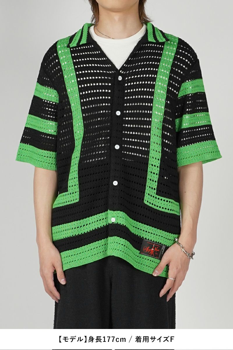 SYUMAN.(シュウマン)crochet short sleeve クロッシェショートスリーブ YO24SS-08 -12