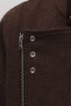 dilemma(ダイレマ)dilemma(ダイレマ) Wool Riders Jacket/WINE RED ウールライダースジャケット DLMA20002 -6