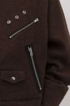 dilemma(ダイレマ)dilemma(ダイレマ) Wool Riders Jacket/WINE RED ウールライダースジャケット DLMA20002 -7