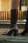 miista(ミスタ)miista(ミスタ) Estelle(エステール) brown wash croc(ブラウンウォッシュクロコ) 2842 -6