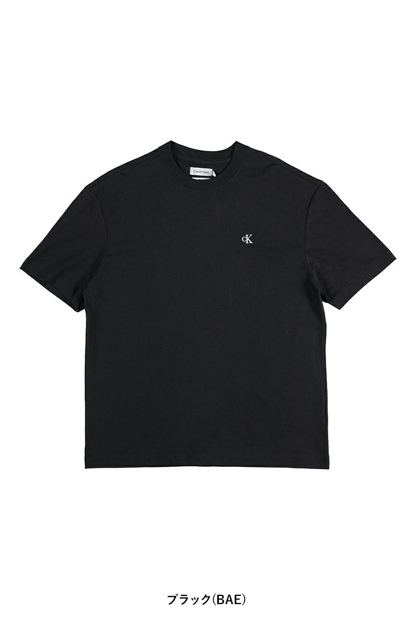 Calvin Klein(カルバン クライン)アーカイブロゴ リラックスクルーネックTシャツ 40HM229 -5