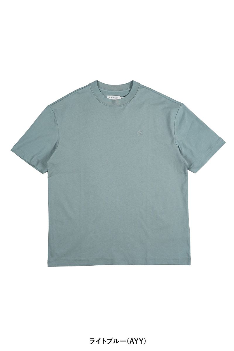Calvin Klein(カルバン クライン)アーカイブロゴ リラックスクルーネックTシャツ 40HM229 -6