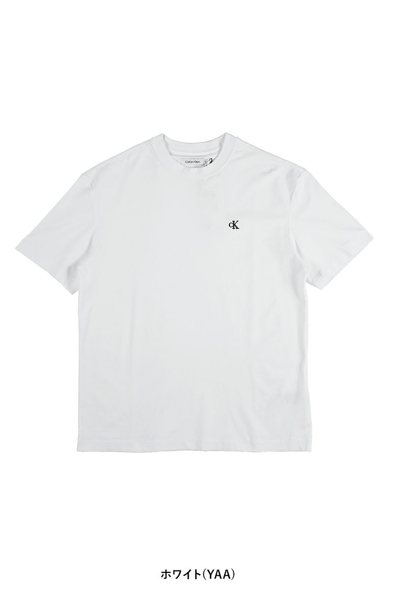 Calvin Klein(カルバン クライン)アーカイブロゴ リラックスクルーネックTシャツ 40HM229 -8
