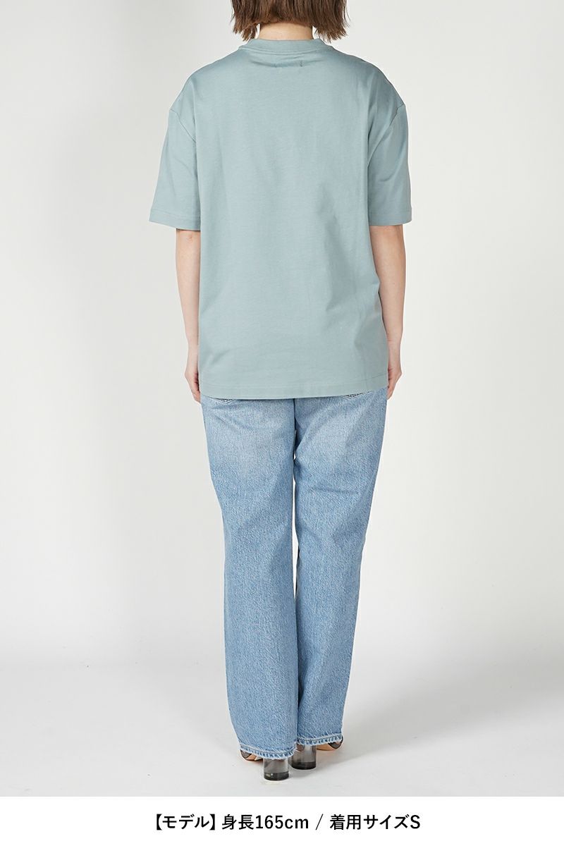 Calvin Klein(カルバン クライン)アーカイブロゴ リラックスクルーネックTシャツ 40HM229 -12