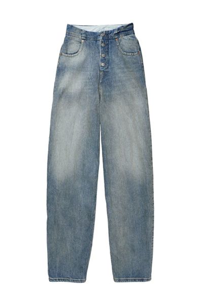 MM6 Maison Margiela(エムエムシックス)ウォッシュド ハイウエスト ジーンズ S62LB0129S30828