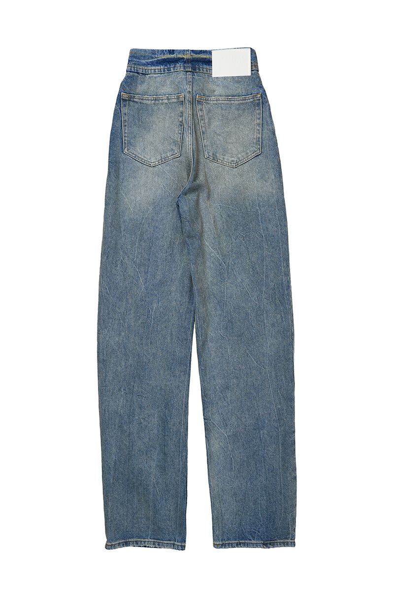 MM6 Maison Margiela(エムエムシックス)ウォッシュド ハイウエスト ジーンズ S62LB0129S30828 -1