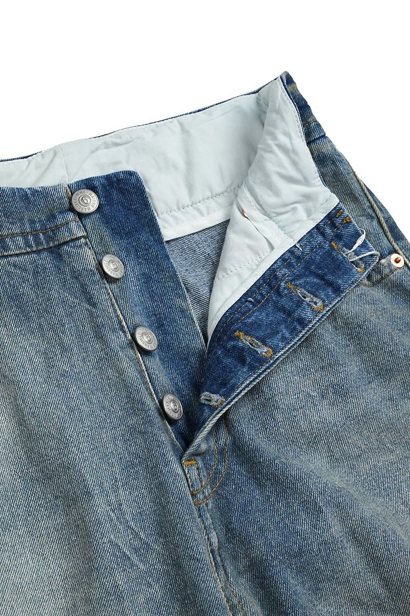 MM6 Maison Margiela(エムエムシックス)ウォッシュド ハイウエスト ジーンズ S62LB0129S30828 -3