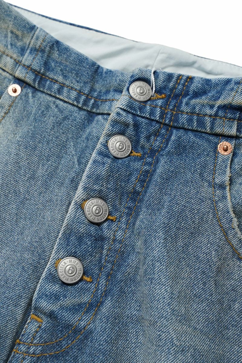 MM6 Maison Margiela(エムエムシックス)ウォッシュド ハイウエスト ジーンズ S62LB0129S30828 -4