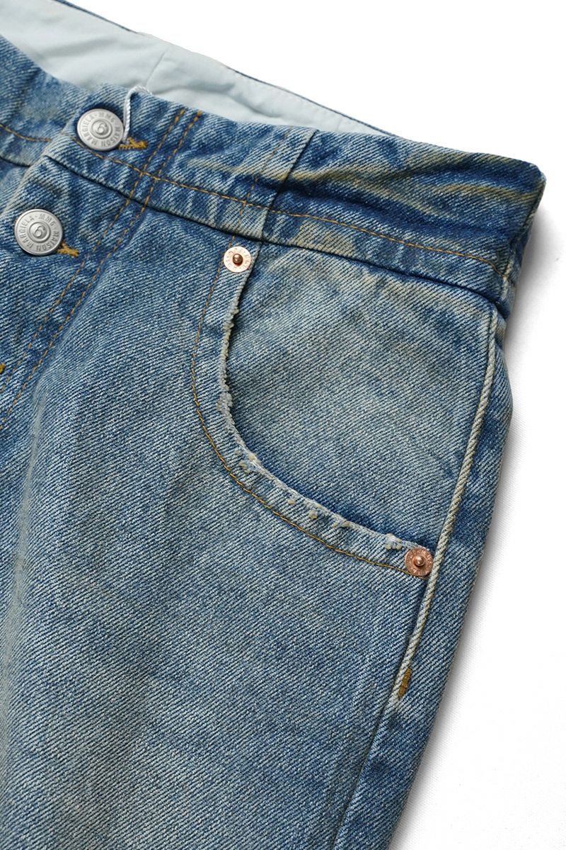MM6 Maison Margiela(エムエムシックス)ウォッシュド ハイウエスト ジーンズ S62LB0129S30828 -5
