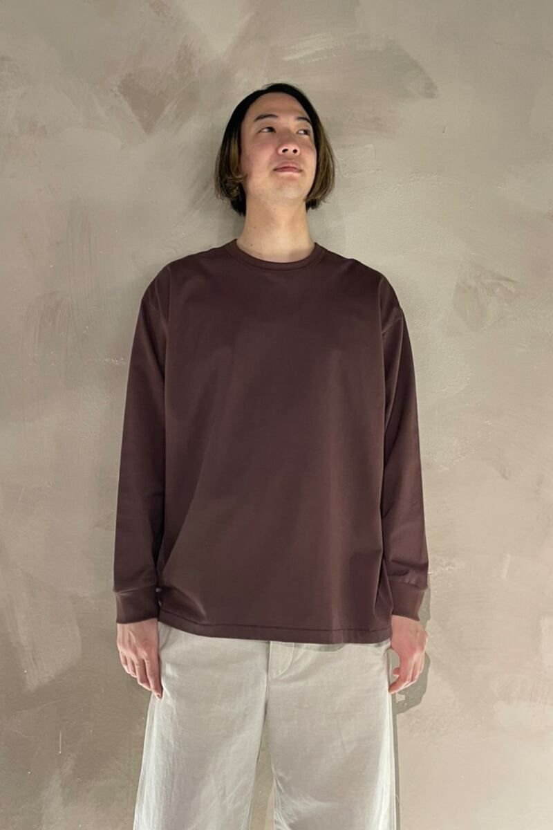 MAISON EUREKA(メゾンエウレカ)ギザコットン長袖パックT Giza Cotton L/S Pack Tee 081 -9