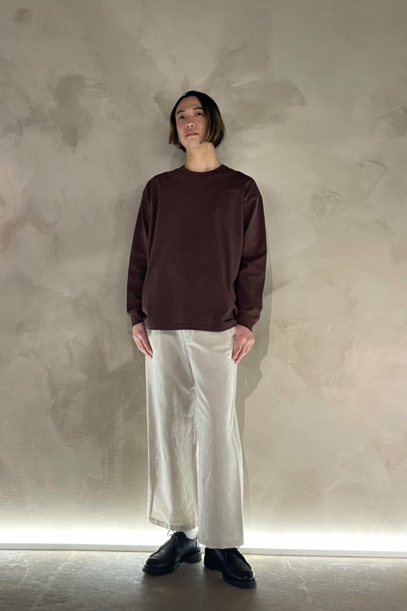 MAISON EUREKA(メゾンエウレカ)ギザコットン長袖パックT Giza Cotton L/S Pack Tee 081 -11