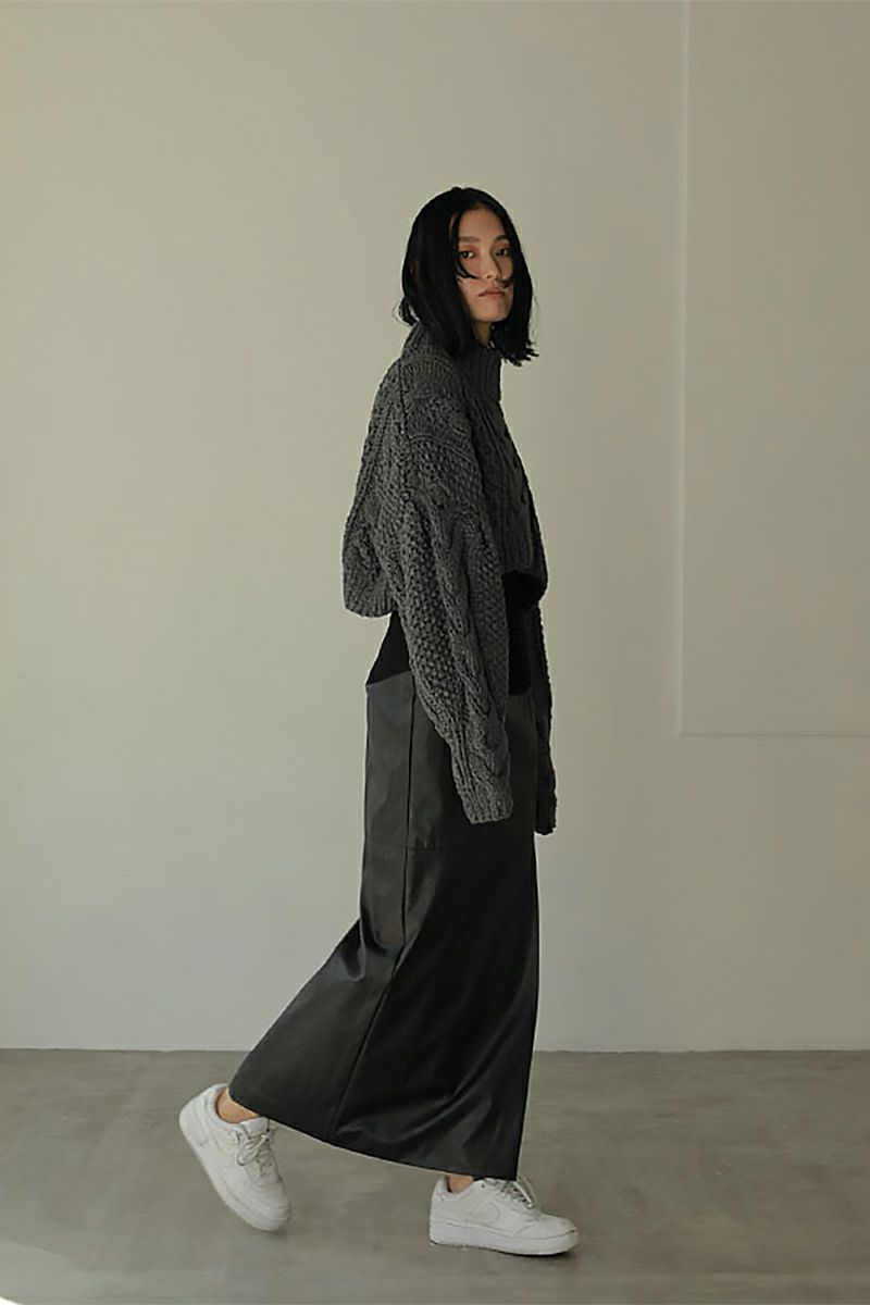 ETRE TOKYO(エトレトウキョウ)ケーブルハンドニットプルオーバー 1222511066 -4