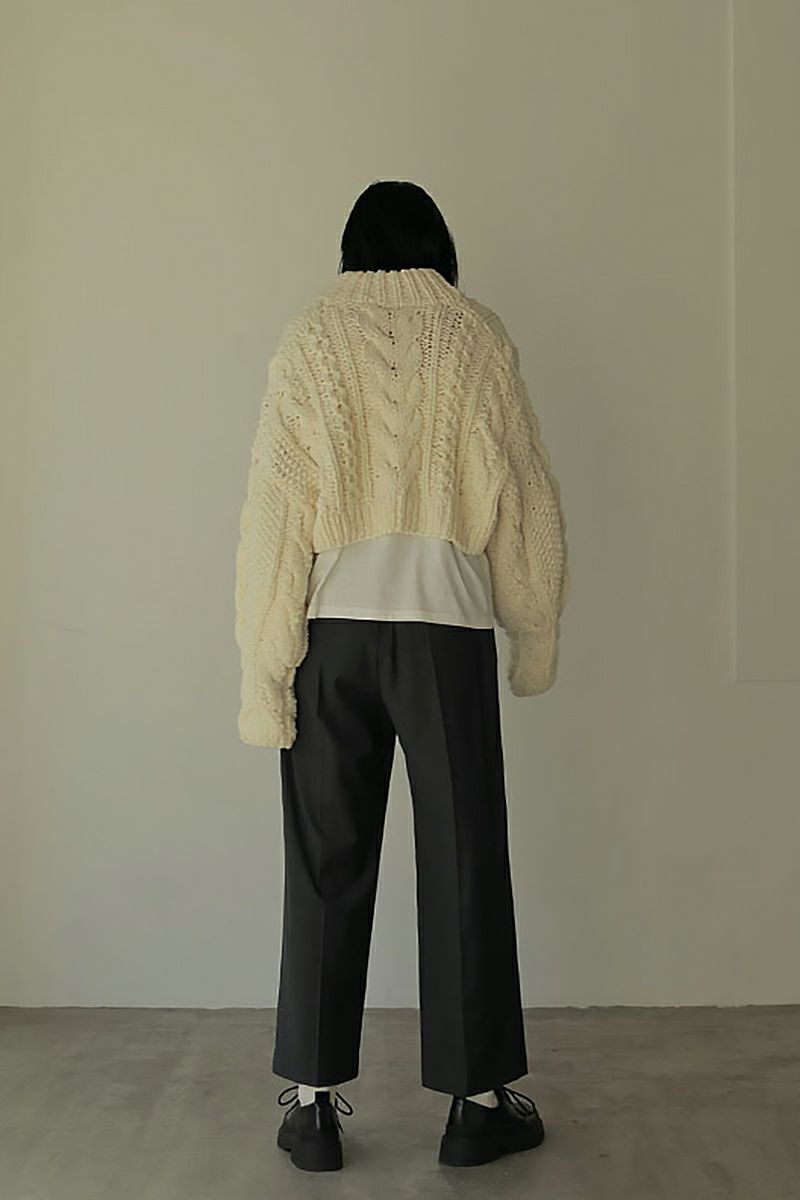 ETRE TOKYO(エトレトウキョウ)ケーブルハンドニットプルオーバー 1222511066 -10