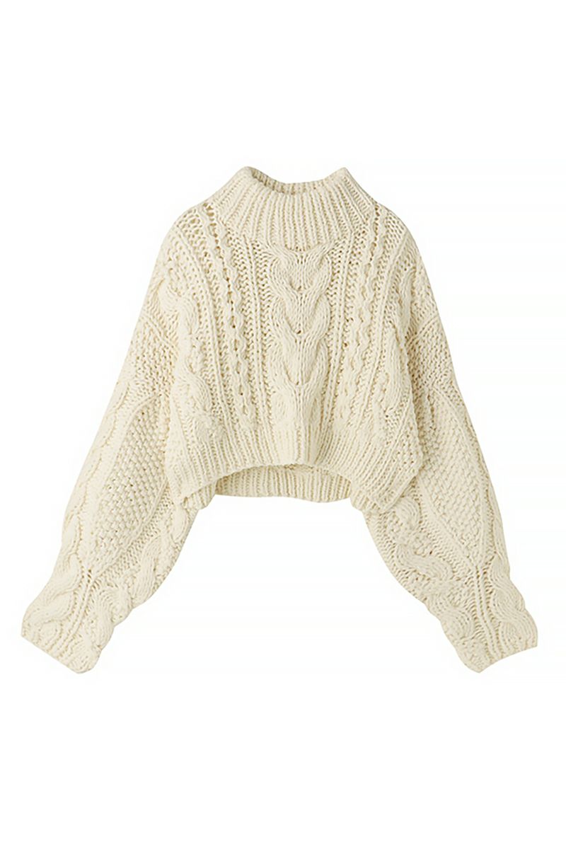 ETRE TOKYO(エトレトウキョウ)ケーブルハンドニットプルオーバー 1222511066 -11