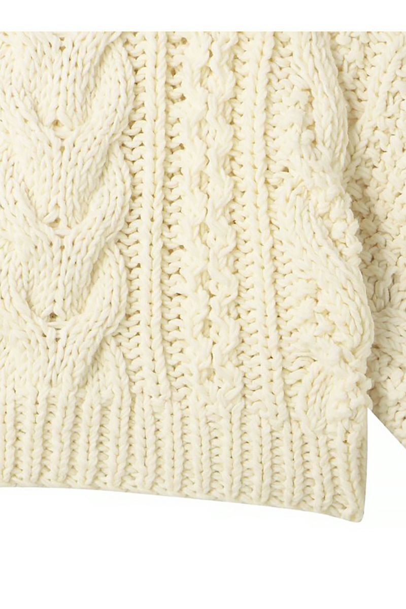 ETRE TOKYO(エトレトウキョウ)ケーブルハンドニットプルオーバー 1222511066 -15