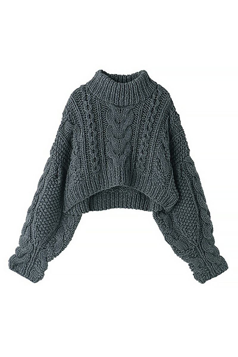 ETRE TOKYO(エトレトウキョウ)ケーブルハンドニットプルオーバー 1222511066 -17