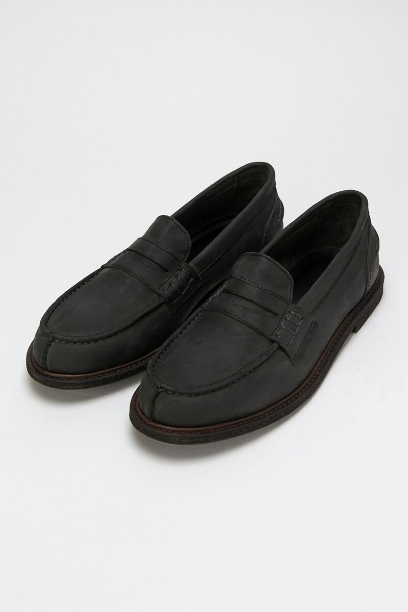 専用 Hender Scheme ファー付きローファー 黒 HARUTA - 良品 HARUTA × Hender Scheme ハルタ エンダースキーマ