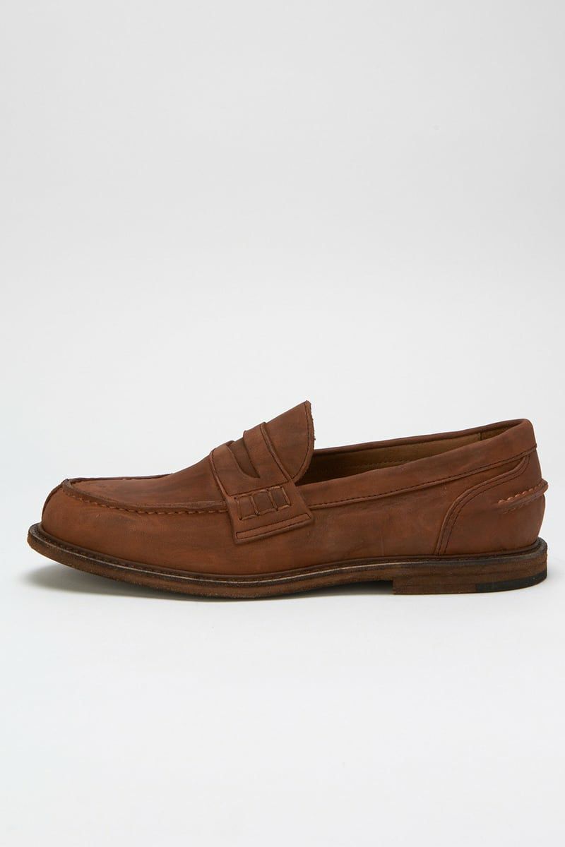 Hender Scheme コインローファー　 ナチュラル（ヌメ革）　お箱付き Hender Scheme コインローファー ナチュラル（ヌメ革） お箱付き
