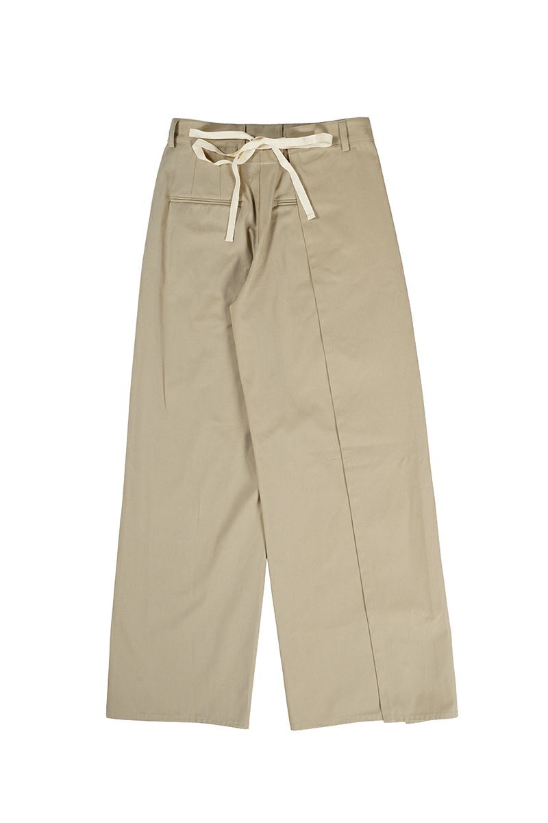 MM6 Maison Margiela(エムエムシックス)コットンギャバジン トラウザーズ S62KB0195M35074115 -3