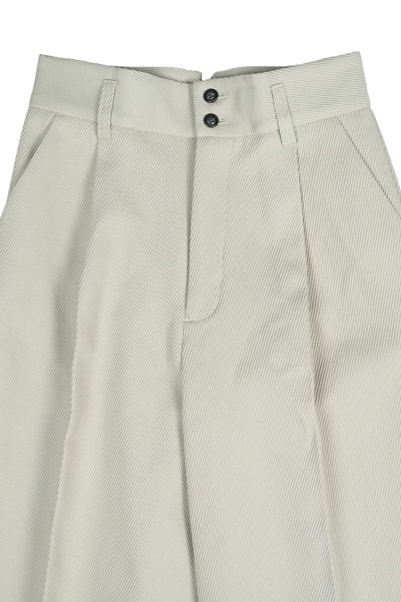 Liyoca(リヨカ)コットンヘビーフレンチ タックワイドパンツ J9307 -3