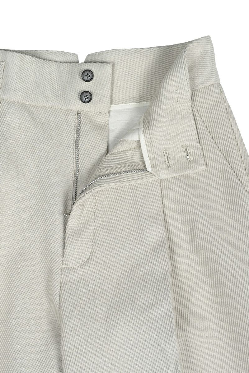 Liyoca(リヨカ)コットンヘビーフレンチ タックワイドパンツ J9307 -4