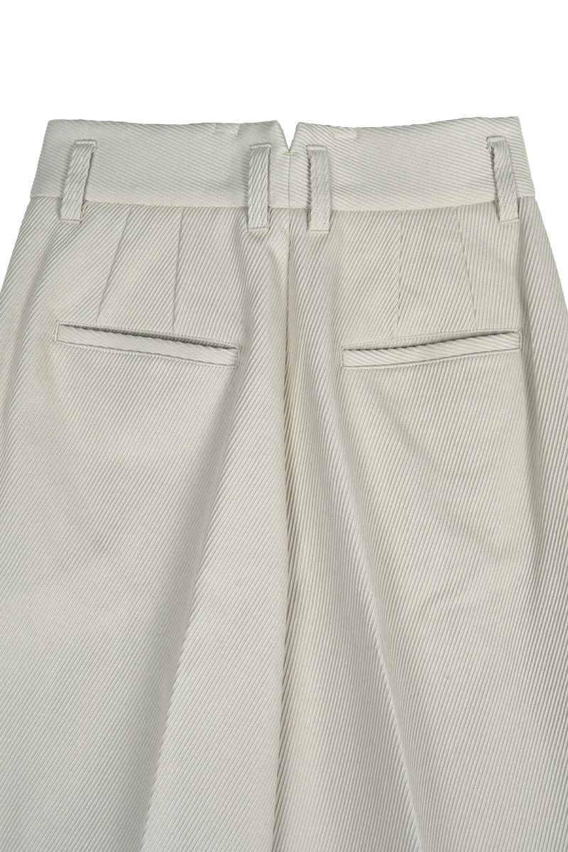 Liyoca(リヨカ)コットンヘビーフレンチ タックワイドパンツ J9307 -6