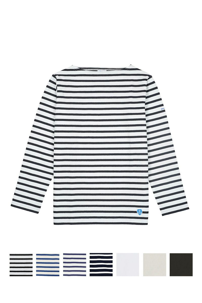 ORCIVAL(オーシバル)コットンロード フレンチバスクシャツ MEN CLWEZ/B211