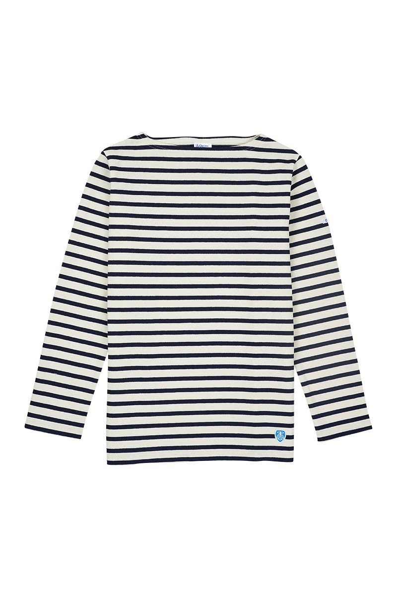 ORCIVAL(オーシバル)コットンロード フレンチバスクシャツ MEN CLWEZ/B211 -5