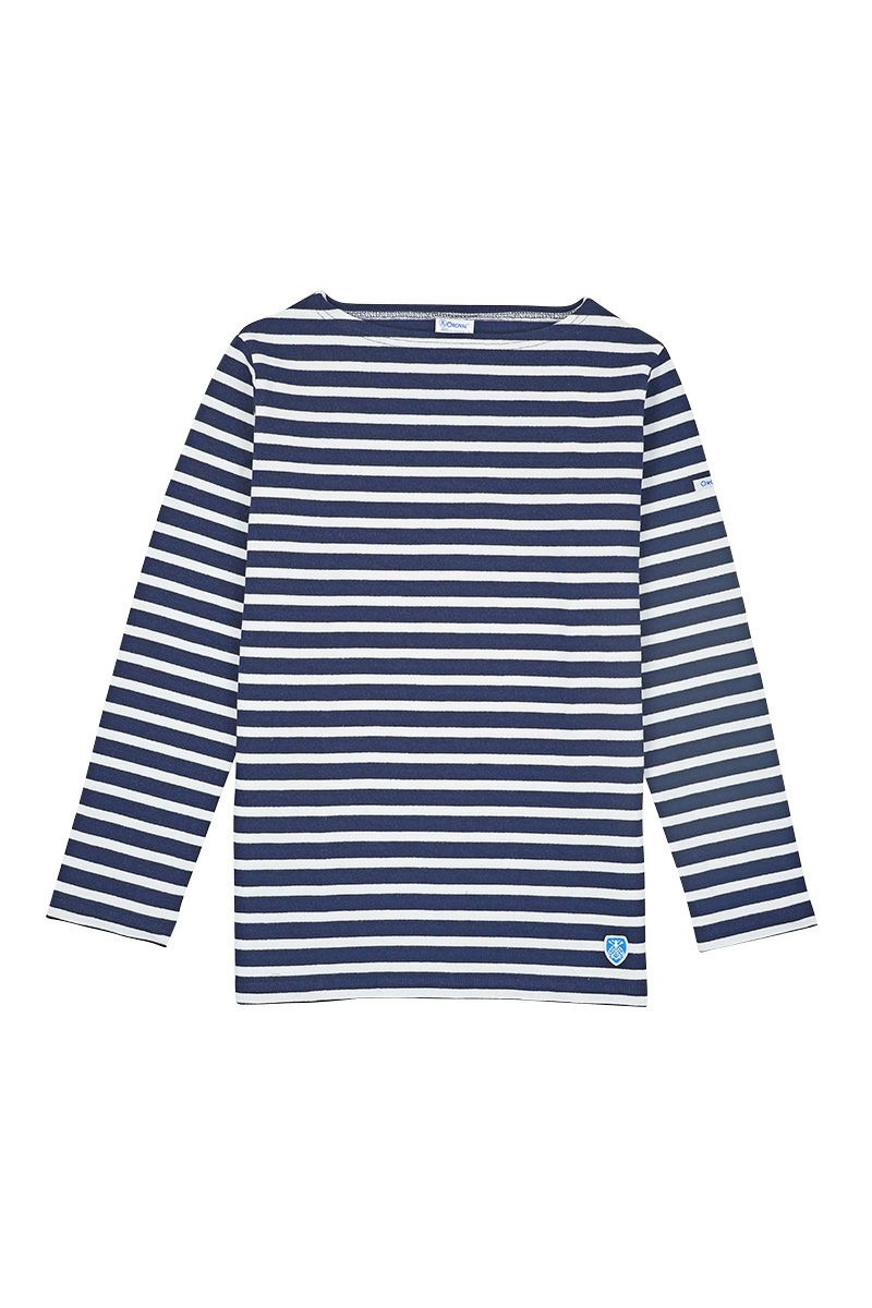 ORCIVAL(オーシバル)コットンロード フレンチバスクシャツ MEN CLWEZ/B211 -6