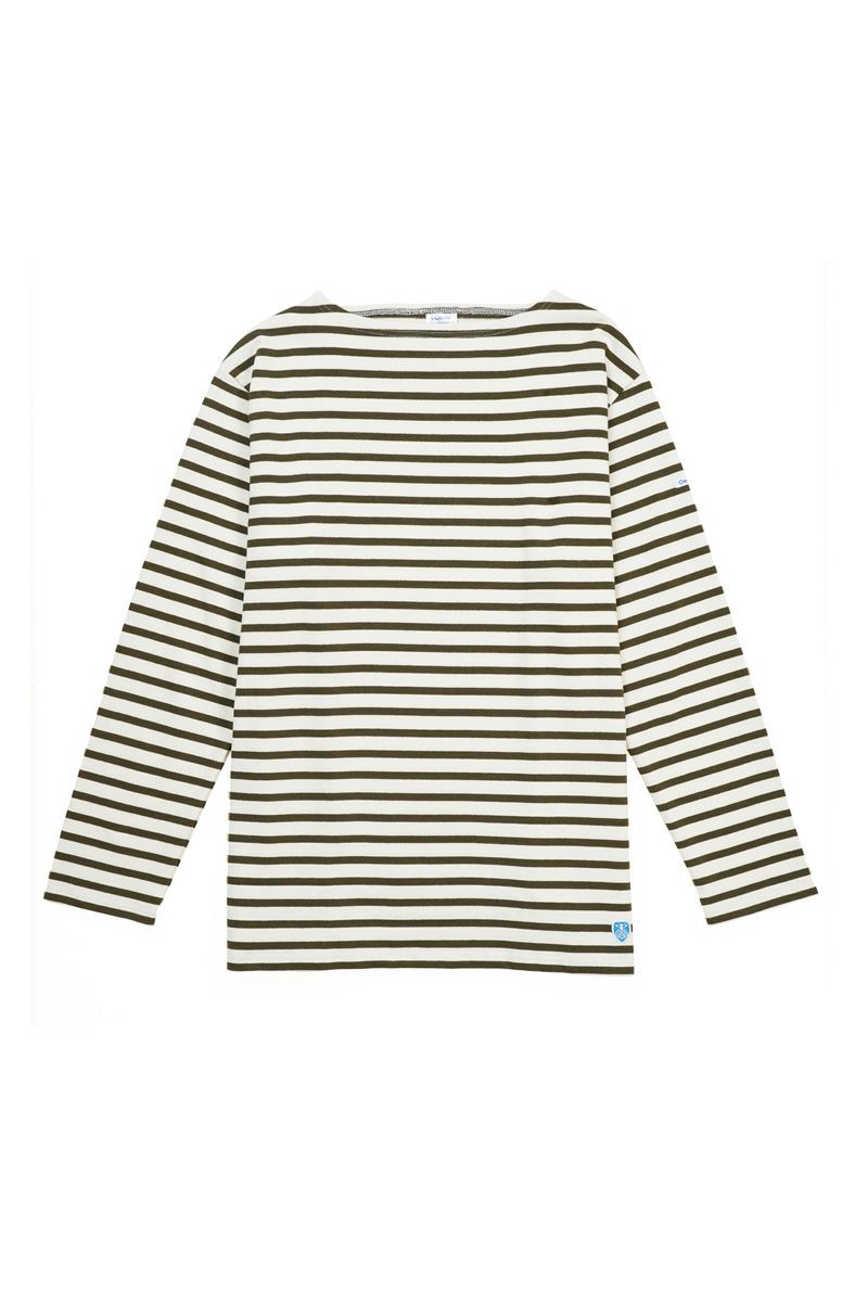 ORCIVAL(オーシバル)コットンロード フレンチバスクシャツ MEN CLWEZ/B211 -17