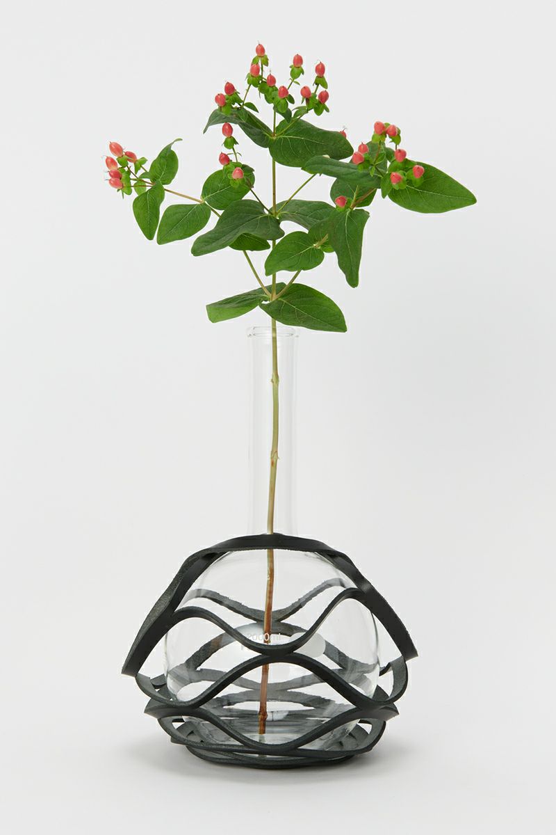 Hender Scheme(エンダースキーマ)サイエンスベース science vase 化瓶 フラットボトム フラスコ Flat-bottom flask 2000ml sv-hf-2l -3