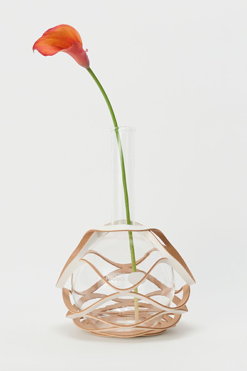 Hender Scheme(エンダースキーマ)サイエンスベース science vase 化瓶 フラットボトム フラスコ Flat-bottom flask 2000ml sv-hf-2l -4