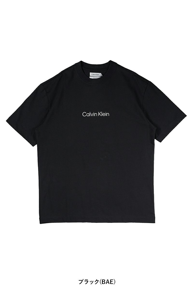 Calvin Klein(カルバン クライン)スタンダードロゴ リラックス クルーネックTシャツ 40HM228 -5