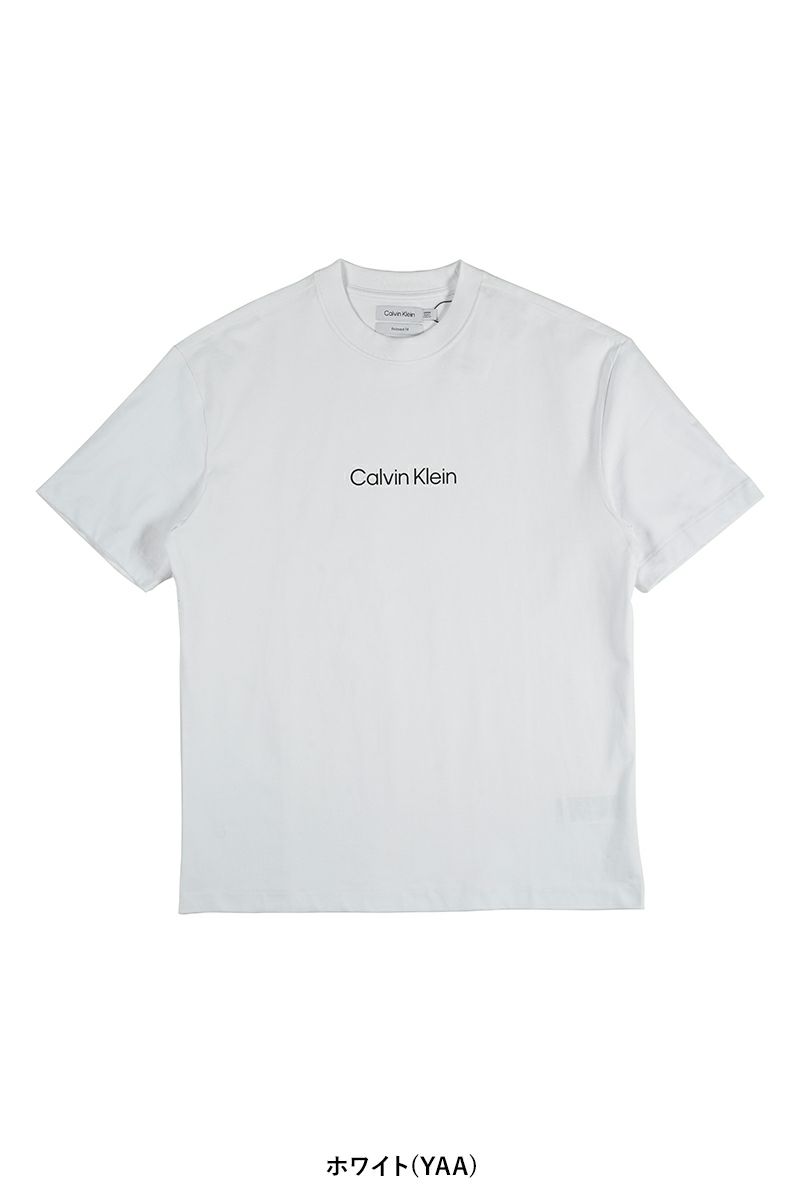 Calvin Klein(カルバン クライン)スタンダードロゴ リラックス クルーネックTシャツ 40HM228 -10