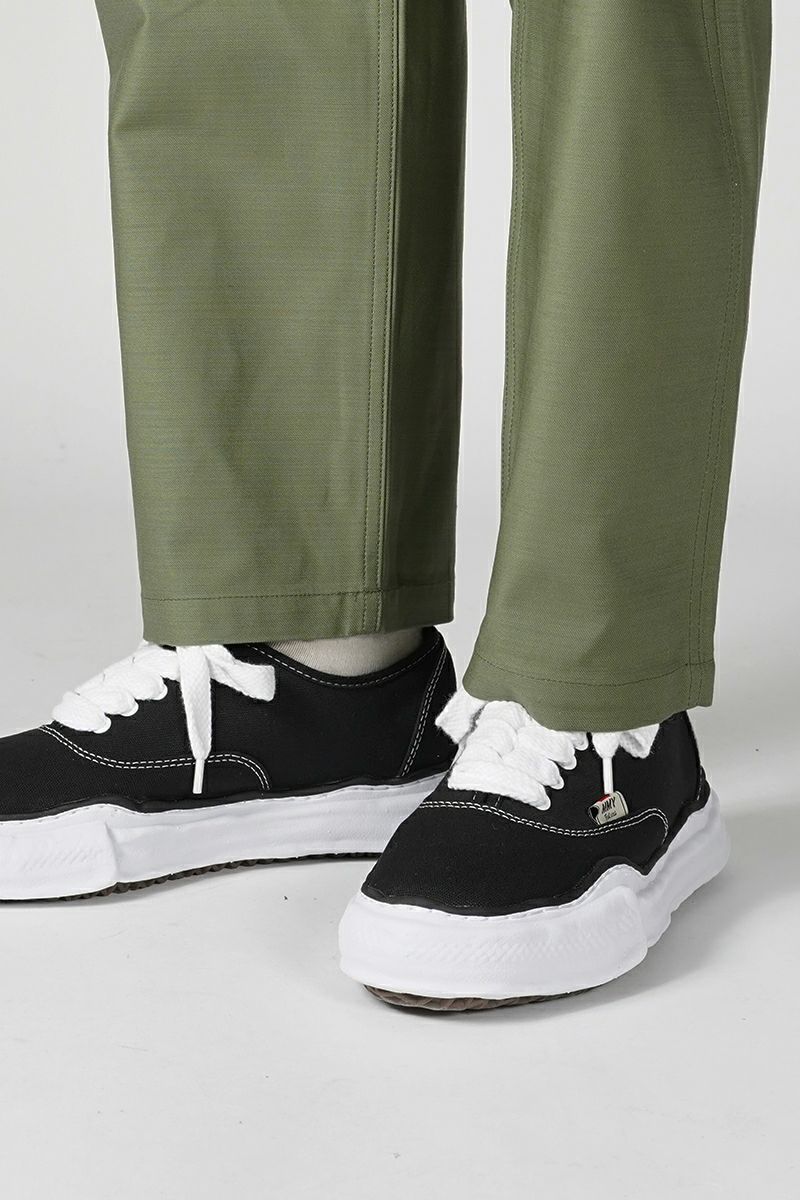 CIOTA (シオタ)スビンコットン ムラ糸バックサテン ベイカーパンツ PTLM-129 -3