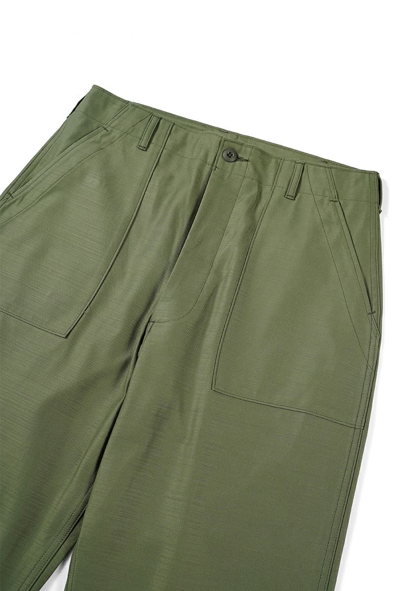 CIOTA (シオタ)スビンコットン ムラ糸バックサテン ベイカーパンツ PTLM-129 -12