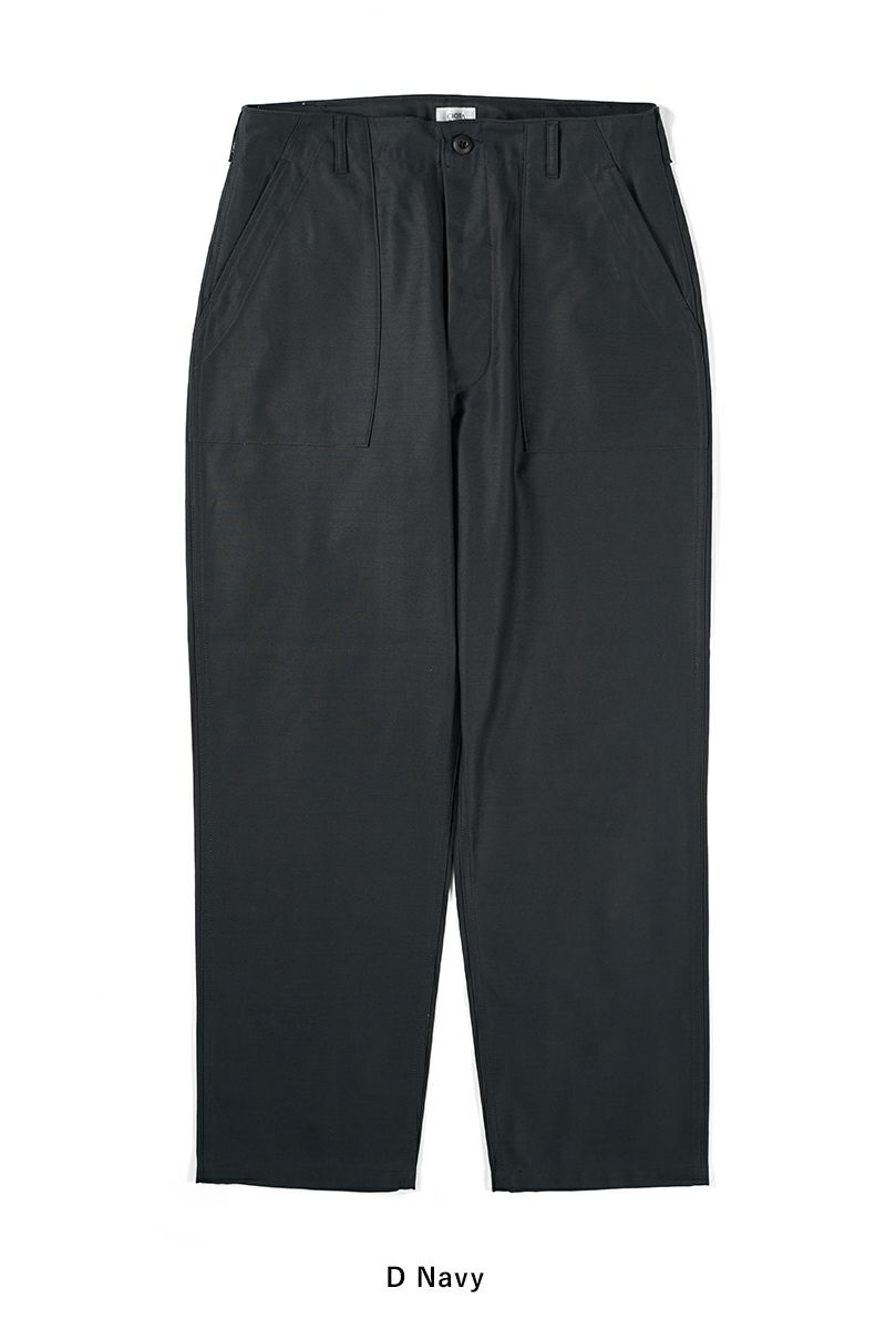 CIOTA (シオタ)スビンコットン ムラ糸バックサテン ベイカーパンツ PTLM-129 -18