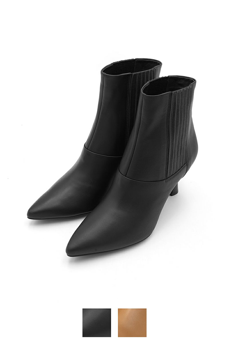 RABOKIGOSHI works(ラボ キゴシ ワークス)スリットゴムショートブーツ 12676